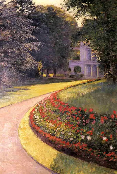The Park at Yerres Gustave Caillebotte